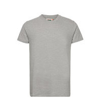 Regular Fit Round Neck T-Shirt T-shirts Short-sleeved Harmaa Revolution
