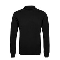 Regular Fit Turtleneck Shirt Knitwear Turtlenecks Musta Revolution