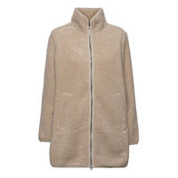 High Cloud Coat W Sweat-shirts & Hoodies Fleeces & Midlayers Beige Jack Wolfskin