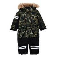 Camo Overall Parka Takki Vihreä Lindberg Sweden