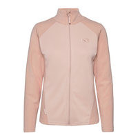 Kari F/Z Fleece Sweat-shirts & Hoodies Fleeces & Midlayers Vaaleanpunainen Kari Traa