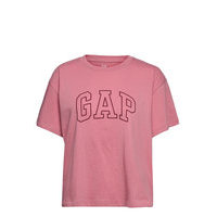 Gap Easy Ss Tee T-shirts & Tops Short-sleeved Vaaleanpunainen GAP