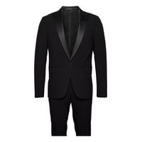 Sustainable Stretch Tuxedosuit Smokki Musta Lindbergh