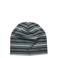 Cap Po.P Multi Stripe Accessories Headwear Hats Beanie Monivärinen/Kuvioitu Polarn O. Pyret