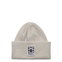 ÖGon Beanie Accessories Headwear Beanies Harmaa Makia