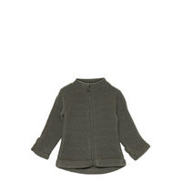 Wool Baby Jacket Outerwear Wool Outerwear Harmaa Mikk-Line