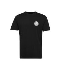Wetsuit Icon Tee T-shirts Short-sleeved Musta Rip Curl