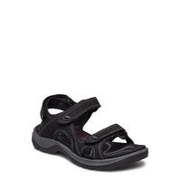 Offroad Shoes Summer Shoes Flat Sandals Musta ECCO