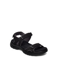 Offroad Shoes Summer Shoes Flat Sandals Musta ECCO