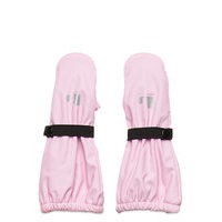 Varekil Rain Mitten Fleece Outerwear Rainwear Accessories Vaaleanpunainen Lindberg Sweden