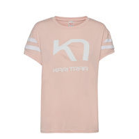Vilde Tee T-shirts & Tops Short-sleeved Vaaleanpunainen Kari Traa