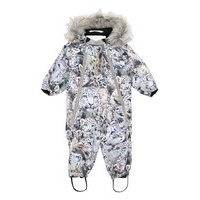 Pyxis Fur Outerwear Snow/ski Clothing Snow/ski Suits & Sets Harmaa Molo