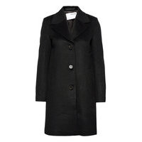 Slfnewasjaool Coat Outerwear Coats Winter Coats Musta Selected Femme