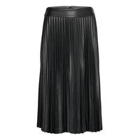Jada Skirt Polvipituinen Hame Musta By Malina