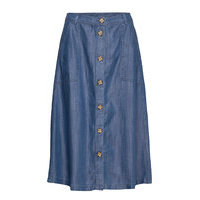 Skirts Denim Polvipituinen Hame Sininen Esprit Casual