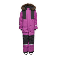 BjÖRnen Kids Cover 5 Outerwear Snow/ski Clothing Snow/ski Suits & Sets Vaaleanpunainen Didriksons