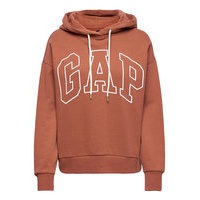 Gap Logo Easy Hoodie Huppari Ruskea GAP