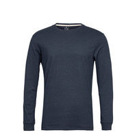 Basic Longsl T-shirts Long-sleeved Sininen Tom Tailor