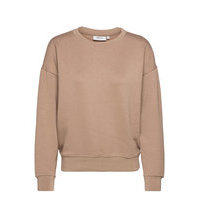 Ima Ds Sweatshirt Svetari Collegepaita Beige MOSS COPENHAGEN