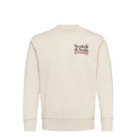 Crewneck Sweat Svetari Collegepaita Beige Scotch & Soda