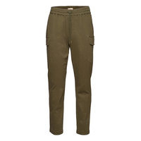 Cargo Trousers With Vintage Wash Chinot Housut Vihreä Revolution