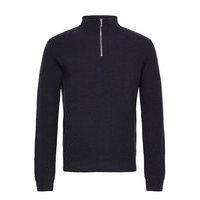 M. Harrod Sweater Knitwear Half Zip Jumpers Sininen Filippa K