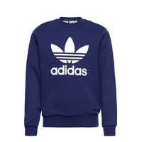 Trefoil Crew Sweatshirt Svetari Collegepaita Sininen Adidas Originals, adidas Originals