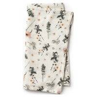 Bamboo Muslin Blanke - Meadow Blossom Home Sleep Time Blankets & Quilts Valkoinen Elodie Details