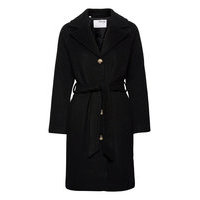 Slfmilanool Coat Outerwear Coats Winter Coats Musta Selected Femme