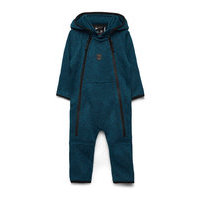 Bormio Baby Overall Outerwear Fleece Outerwear Fleece Suits Sininen Lindberg Sweden