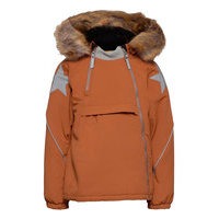 Hopla Fur Outerwear Jackets & Coats Windbreaker Ruskea Molo