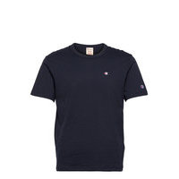 Crewneck T-Shirt T-shirts Short-sleeved Sininen Champion Reverse Weave