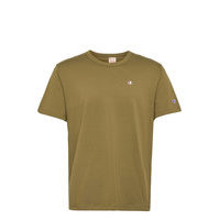 Crewneck T-Shirt T-shirts Short-sleeved Vihreä Champion Reverse Weave