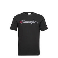 Crewneck T-Shirt T-shirts Short-sleeved Musta Champion Rochester
