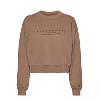 Anf Womens Sweatshirts Svetari Collegepaita Beige Abercrombie & Fitch