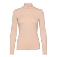 Second T-shirts & Tops Long-sleeved Beige Mango