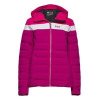 W Imperial Puffy Jacket Outerwear Sport Jackets Vaaleanpunainen Helly Hansen