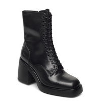 Brooke Shoes Boots Ankle Boots Ankle Boot - Heel Musta VAGABOND