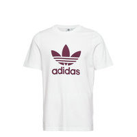 Adicolor Classics Trefoil Tee T-shirts Short-sleeved Valkoinen Adidas Originals, adidas Originals
