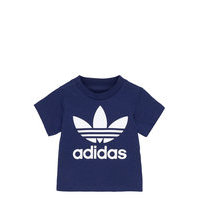 Trefoil Tee T-shirts Short-sleeved Sininen Adidas Originals, adidas Originals