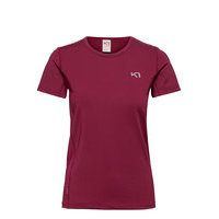 Nora Tee T-shirts & Tops Short-sleeved Punainen Kari Traa