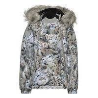 Hopla Fur Outerwear Jackets & Coats Windbreaker Monivärinen/Kuvioitu Molo