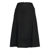 Skirt Long Woven Fab Polvipituinen Hame Musta Gerry Weber Edition