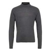 Adv Subz Wool Ls Tee 2 M T-shirts Long-sleeved Harmaa Craft