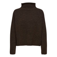 Mika Yak Funnelneck Sweater Kilpikonnakaulus Poolopaita Ruskea Filippa K