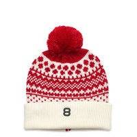 Isle Beanie Accessories Headwear Beanies Punainen 8848 Altitude