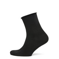 Ladies Anklesock, Bamboo Comfort Top Socks Lingerie Socks Footies/Ankle Socks Musta Vogue