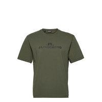 Alpha T-Shirt T-shirts Short-sleeved Vihreä J. Lindeberg Ski