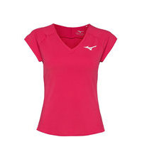 Tee T-shirts & Tops Short-sleeved Vaaleanpunainen Mizuno