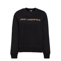 Kandy Krush Logo Sweatshirt Svetari Collegepaita Musta Karl Lagerfeld